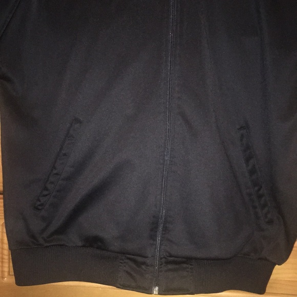 Adidias OG Mens M Polyester 3 Stripe zipper jacket - Picture 4 of 5